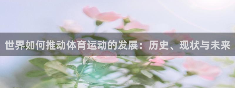 必威betway西汉姆联：世界如何推动体育运动的发展：历史、现状与未来